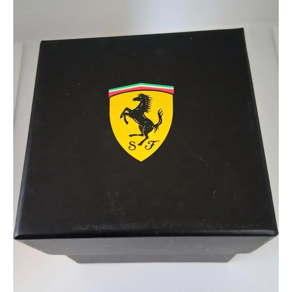 Mens Ferrari Date Watch RARE 44mm‎ in Box